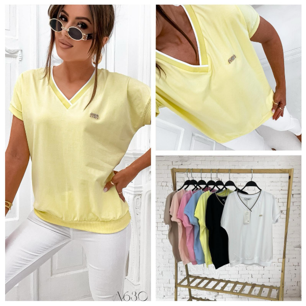 Bluzki damskie Roz Standard, Mix Kolor Paczka 10 szt